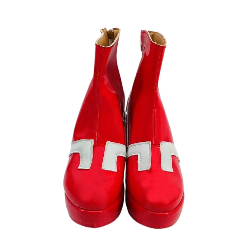 Anime DARLING in the FRANXX Cosplay Shoes Anime Red Short Boots Cosplay Costume Prop Shoes for Con Halloween Party
