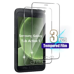 Screen Protector for Samsung Galaxy Tab Active 5 (8 inch) 2024 Tempered Glass Film HD 9H Hardness Scratch Resistant Free Bubble