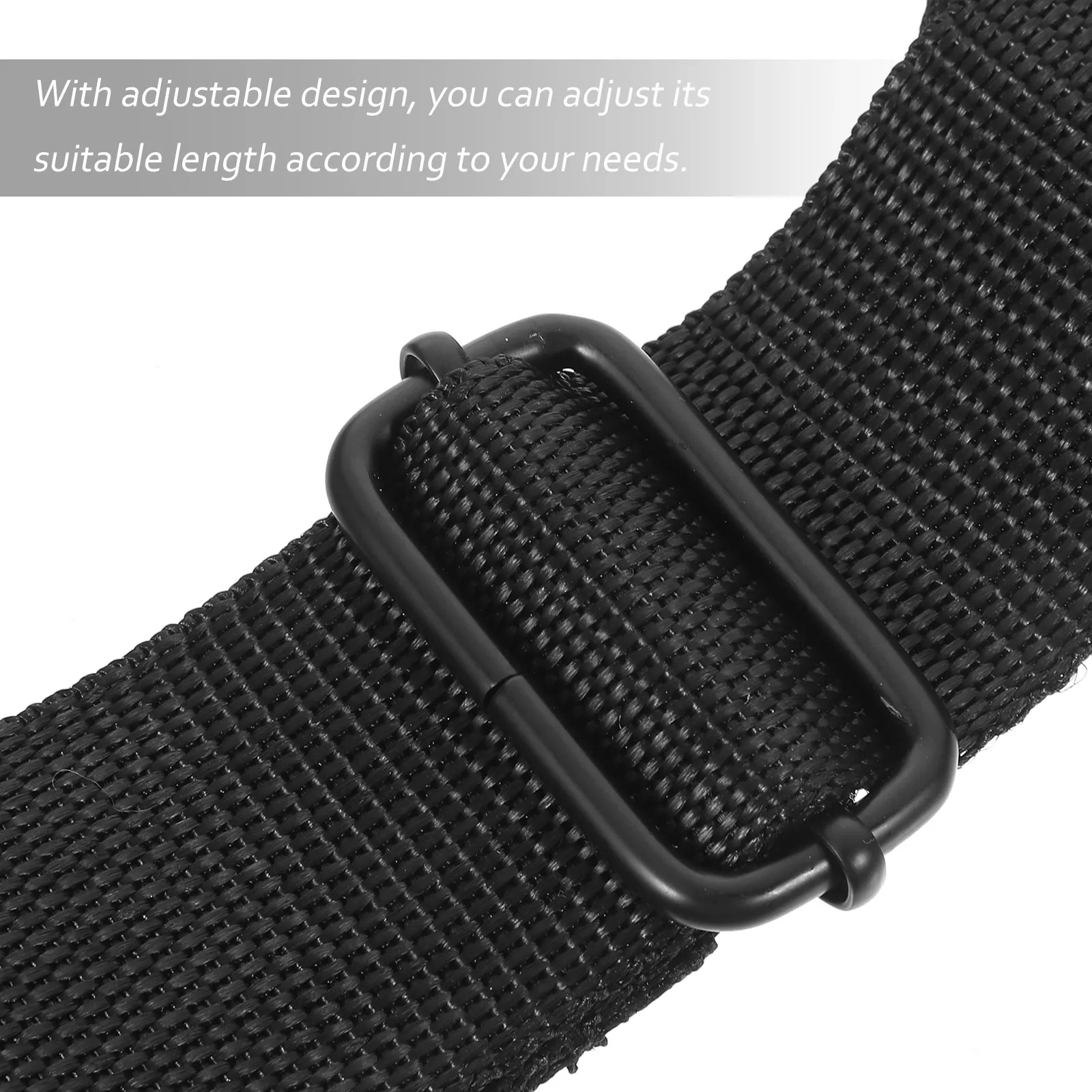 2Pcs Breathable Guitar Case Straps High-Density Material Long-Lasting Adjustable Shoulder Belts for Guitar Bass Violin Erhu Pipa
