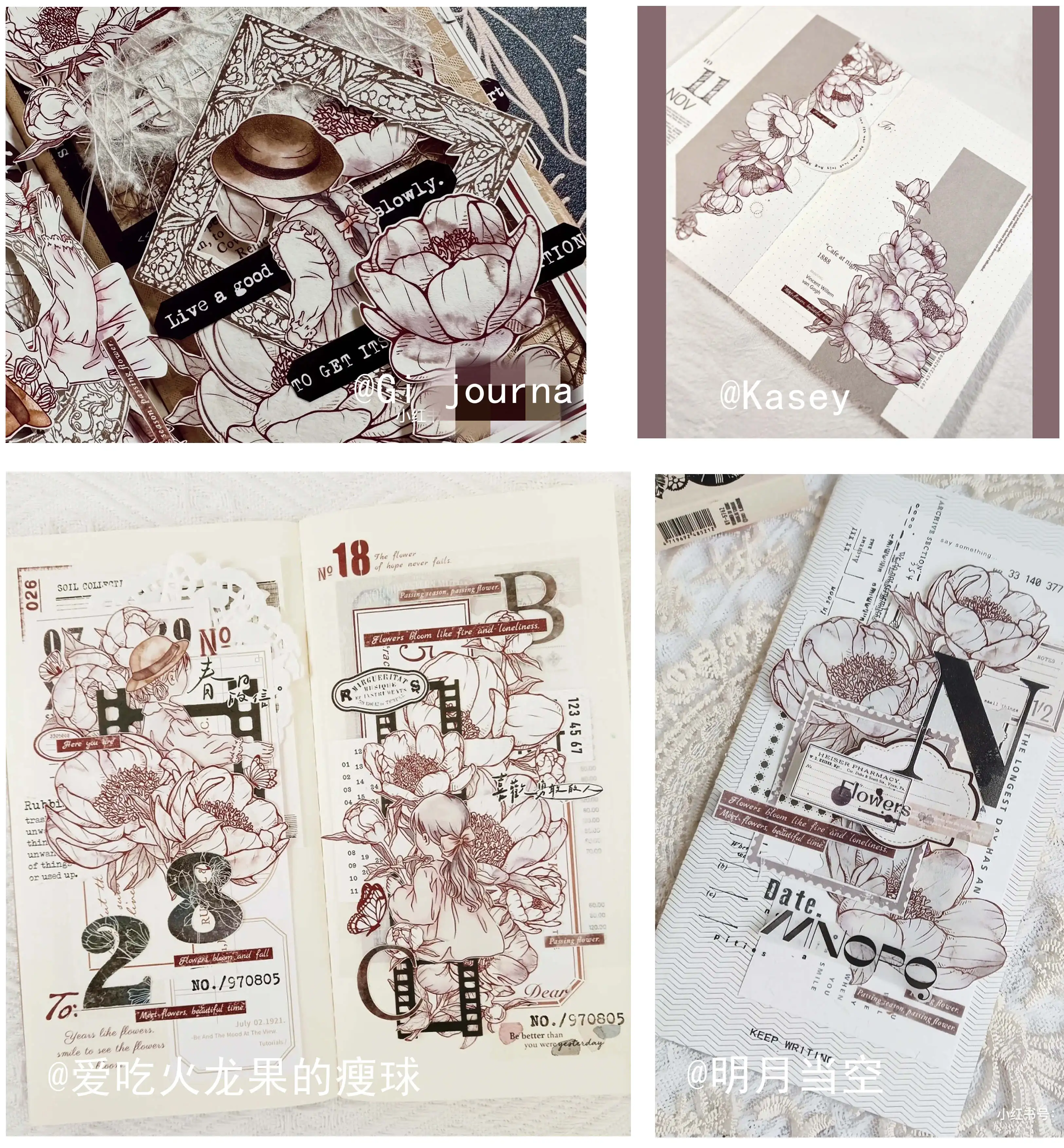 6m vintage estilo menina e flor pet tape