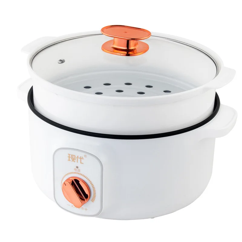 Multifunctional Mini Electric Hot Pot Portable Student Dorm Electric Cooking Pan For Noodles Soup Frying Home Kitchen Appliance view 6