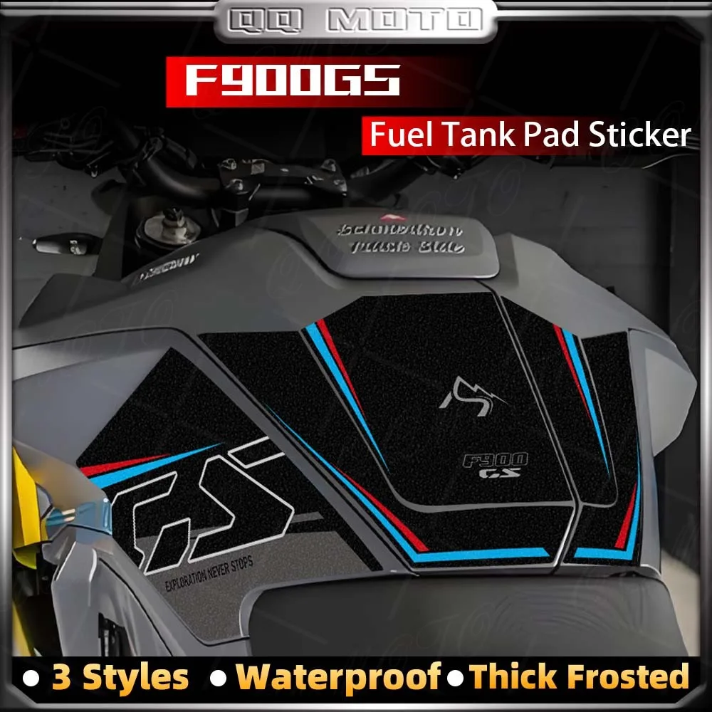 

For F900GS F 900 GS Adventure 2024 2025 Motorcycle Fuel Tank Side Pad Protector Thick Frosted Sticker Set Decals Waterproof