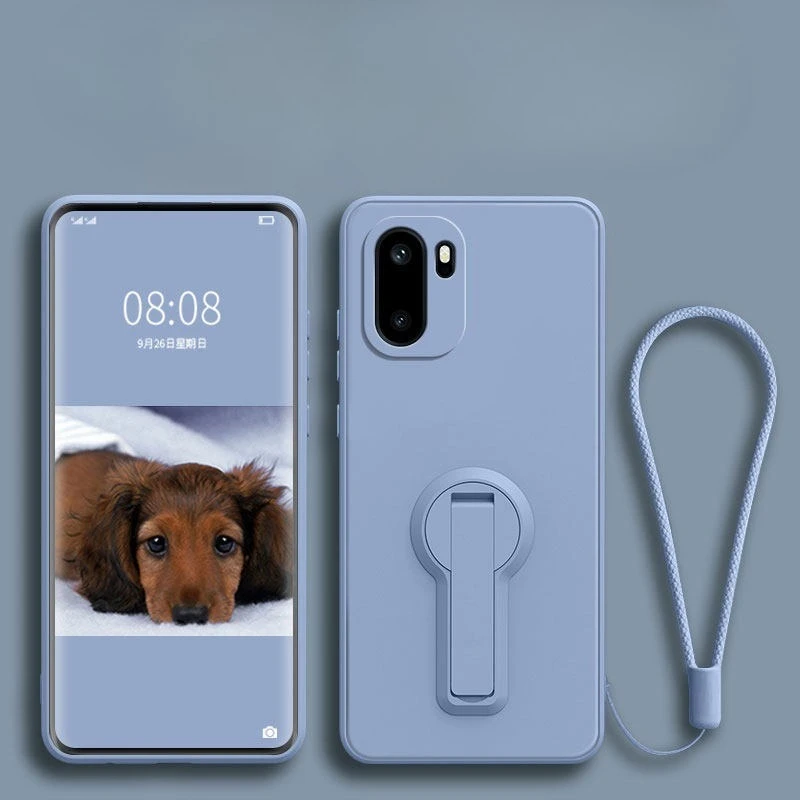 Hüllen für OnePlus 15T 15R ACE 6T Flüssigsilikon-Schutzhülle mit Trageschlaufe Stoßfeste Halterung für 1+ ACE 6T 1+ 15T Weiche TPU-Schutzhülle