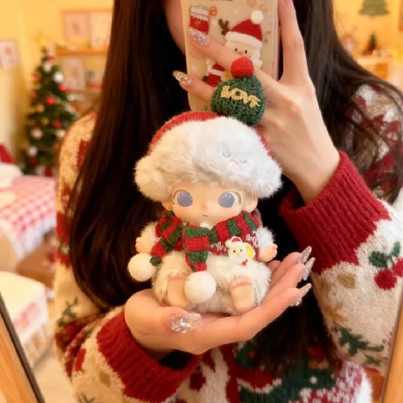 

Only Clothes For Dimoo Doll Clothes Set Adorable Plush Toy Doll Outfit 12.5cm Changeable Clothes Super Cute Collectible Figures