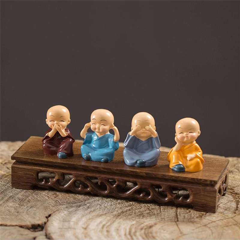 ABRB-미니어처 나무 받침대 피규어 화병 디스플레이 스탠드 커피 티 세트 받침대 꽃병 받침대 분재 화분 홀더