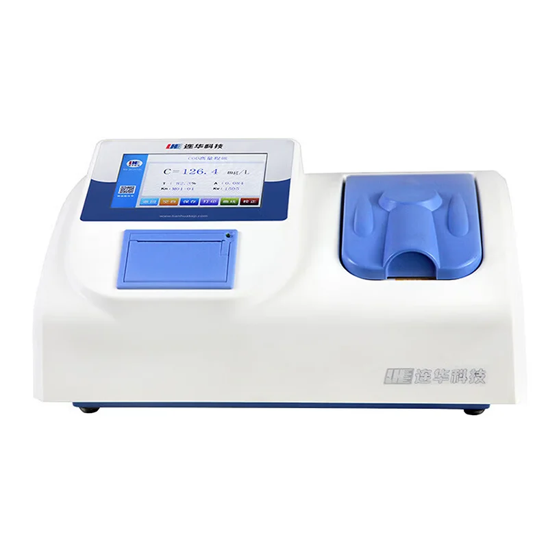 COD & Ammonia Nitrogen Analyzer Water Quality Tester with 0-50C Temperature Range and 12,000 Data Storage Model 5B-3C(V10)