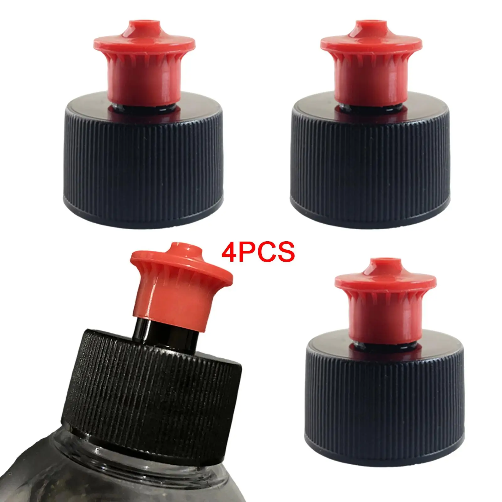 

4x Bottle Pull Top Caps 2.8cm Car Wax Dispenser Lid for Automotive Care Home