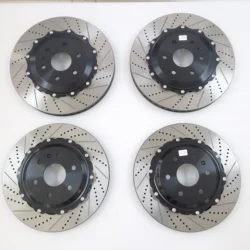 High-Performance Custom Stainless Front Rear Drilled and Slotted Brake Disc Rotor for Toyota f30 e36 e46 Mazda Audi A4 B9 New