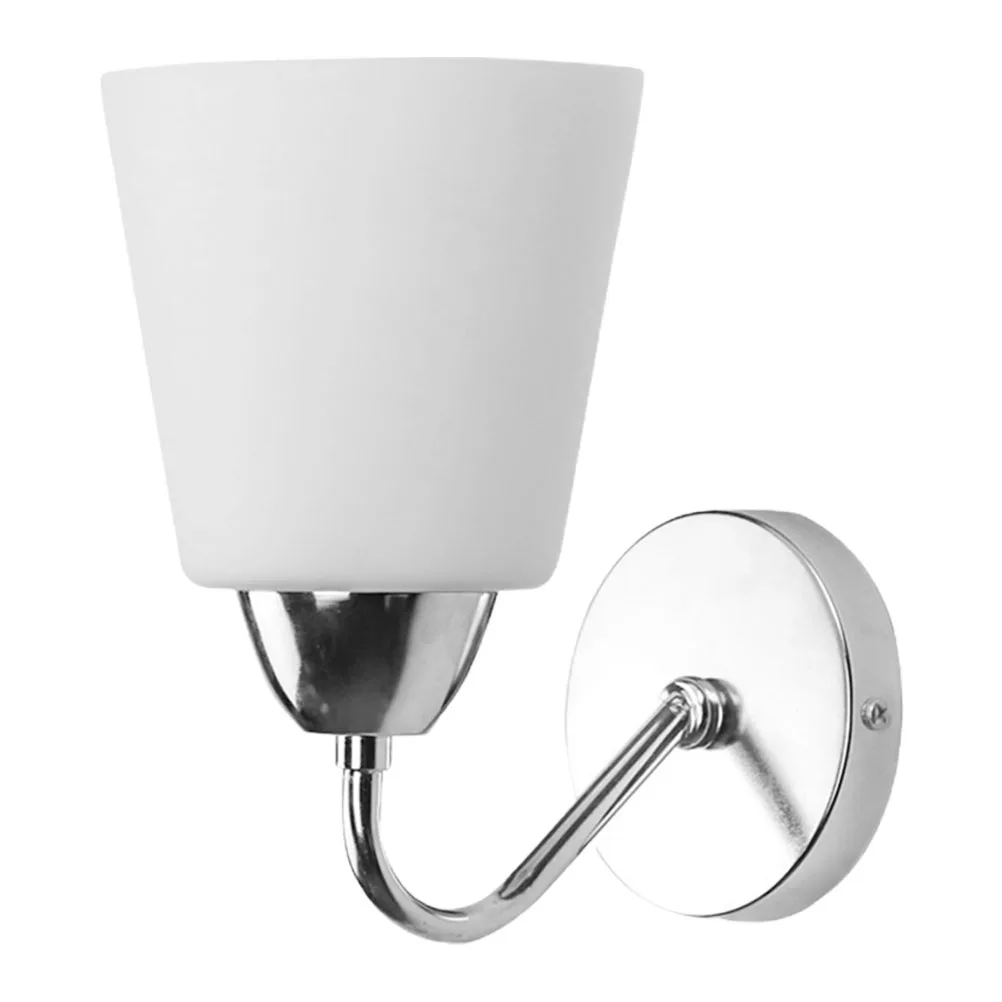 

1pc Modern Led Wall Light Bedside Lamp Decorative Light For Bedroom Hotel Corridor Lighting Elegance Space-Saving White