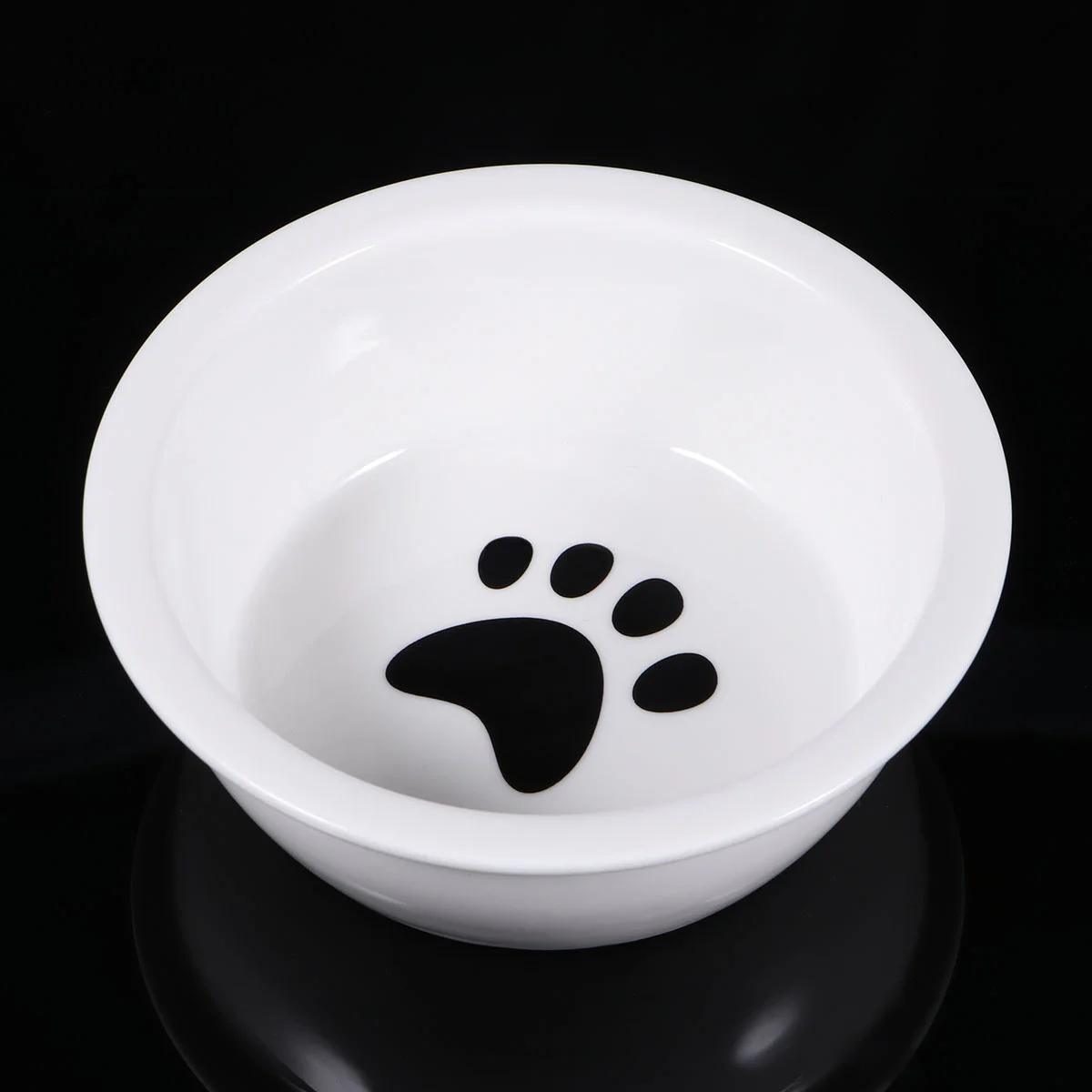 2Pc Ceramic Dog Bowl Pet Supplies Durable Cat Feeder Puppy Accessories Rust Resistant Scratch Proof Pet Bowl Dog Feeders Pet