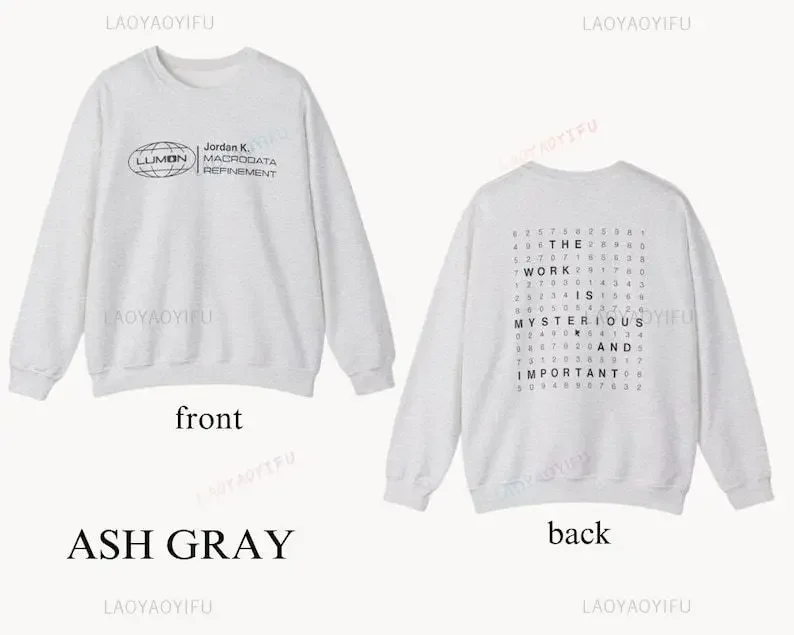 قطع سترة لومون سترة لومون البلوز الكلاسيكية برنامج تلفزيوني امرأة رجل المشجعين موضة قطرة الكتف هوديي كم طويل