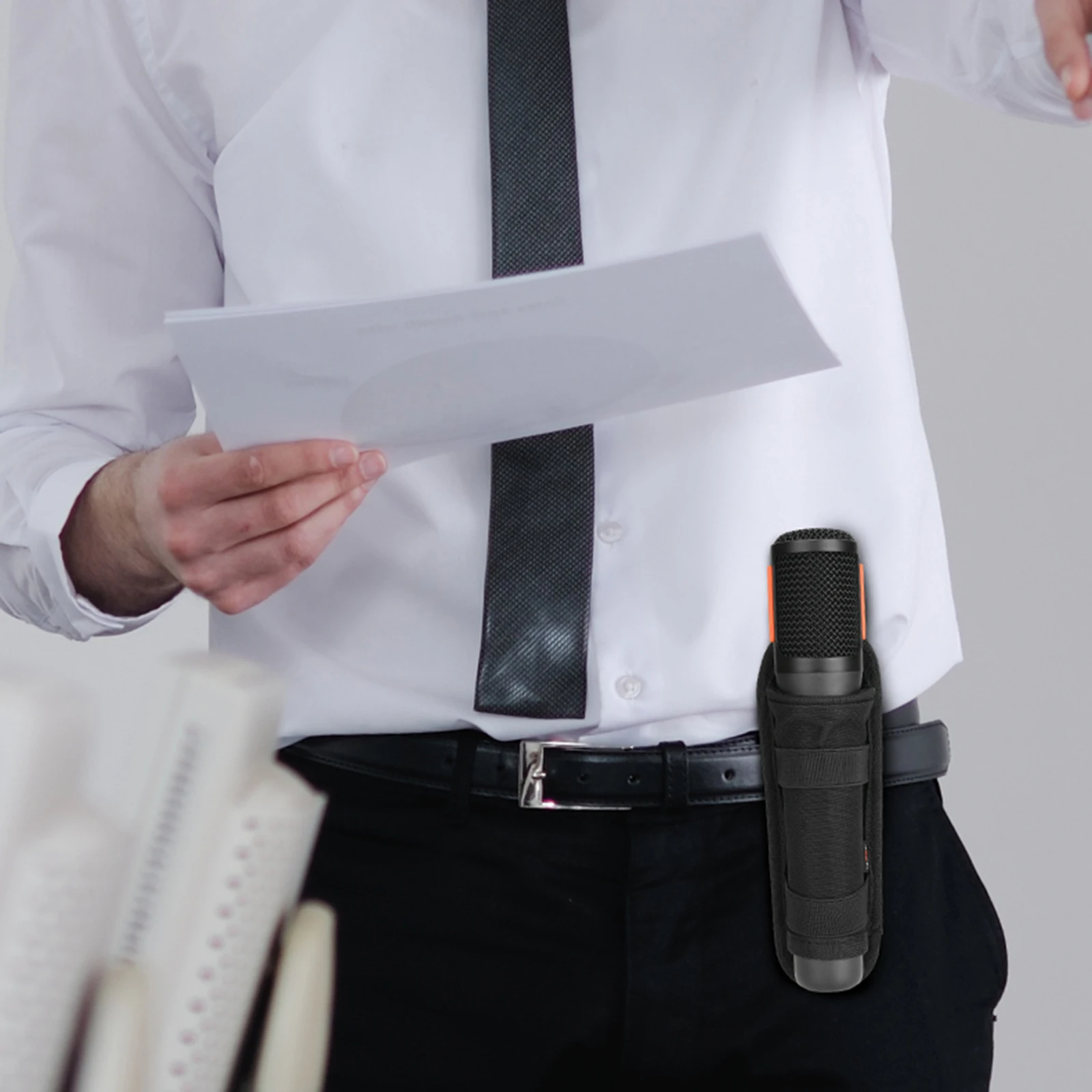 

Держатель для микрофона, нейлоновый поясной чехол для хранения микрофона, универсальная сумка для беспроводного микрофона JBL Partybox