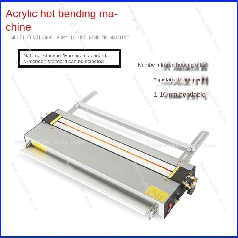 Acrylic Bending Machine with Angle Positioning Organic Plate PVC Plastic Abm110/220V Bending Machine