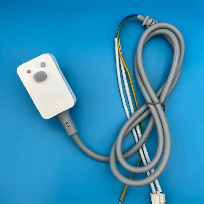 Plugue de proteção contra vazamento, cabo de alimentação inteligente para banheiro, decoração especial com fio protetor de vazamento anti-choque elétrico