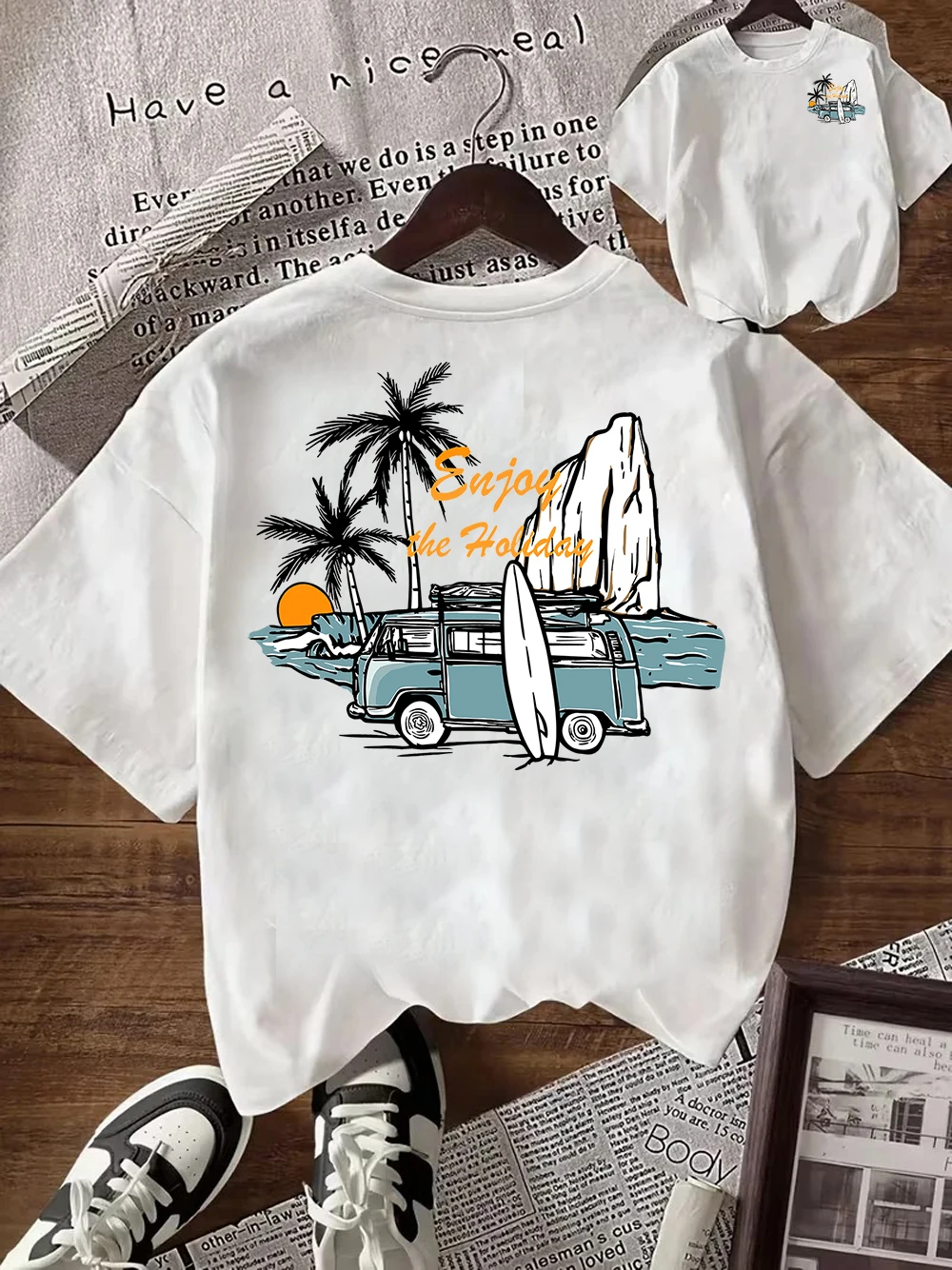 Summer Set Off Again Adventure California WoMens T-Shirt Cotton Loose Tee Clothing Fashion Sweat Clothes Summer Tops T Shirts