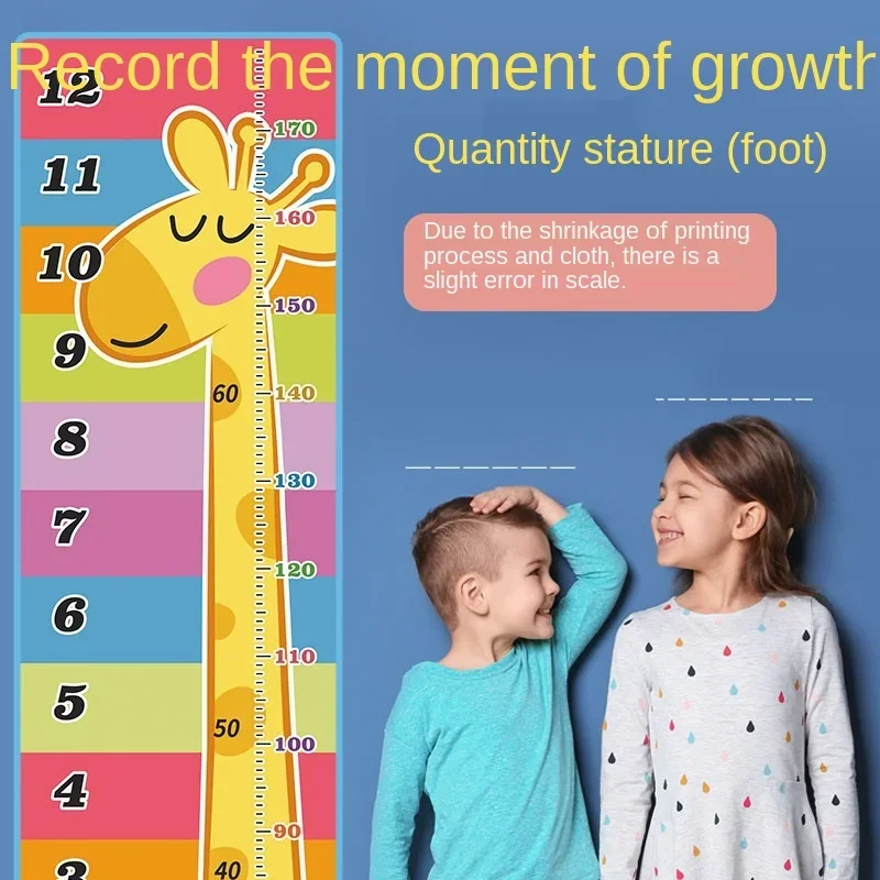 Montessori Carpet Kids Touch High Games Toys For Kids 2 To 4 Year Old Growth Height Ruler Outdoor Indoor Sport For Children Gift