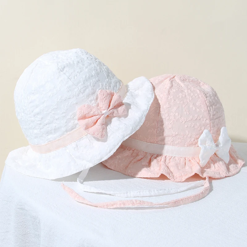 Tente Anti Uv Bébé TYXHXTF 2 Pcs Chapeau De Soleil Bébé, Casquette De Plage Pliable, Chapeaux De Seau D'été, Garcon Fille Enfant Chapeau De Bord Large, Avec Mentonnière Réglable Casquette Bebe Garçon