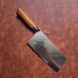 7.7 Inch Chinese Chef Knife 67 Layers Damascus Steel VG10 Blade Sharp Cleaver Slicing Kitchen Knives For Cutting Vegetables Meat