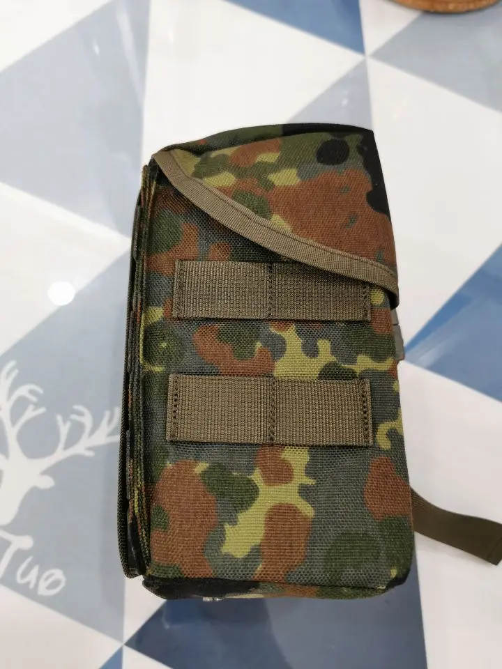 Bolsa táctica plegable Flecktarn - camuflaje alemán - imagen 5