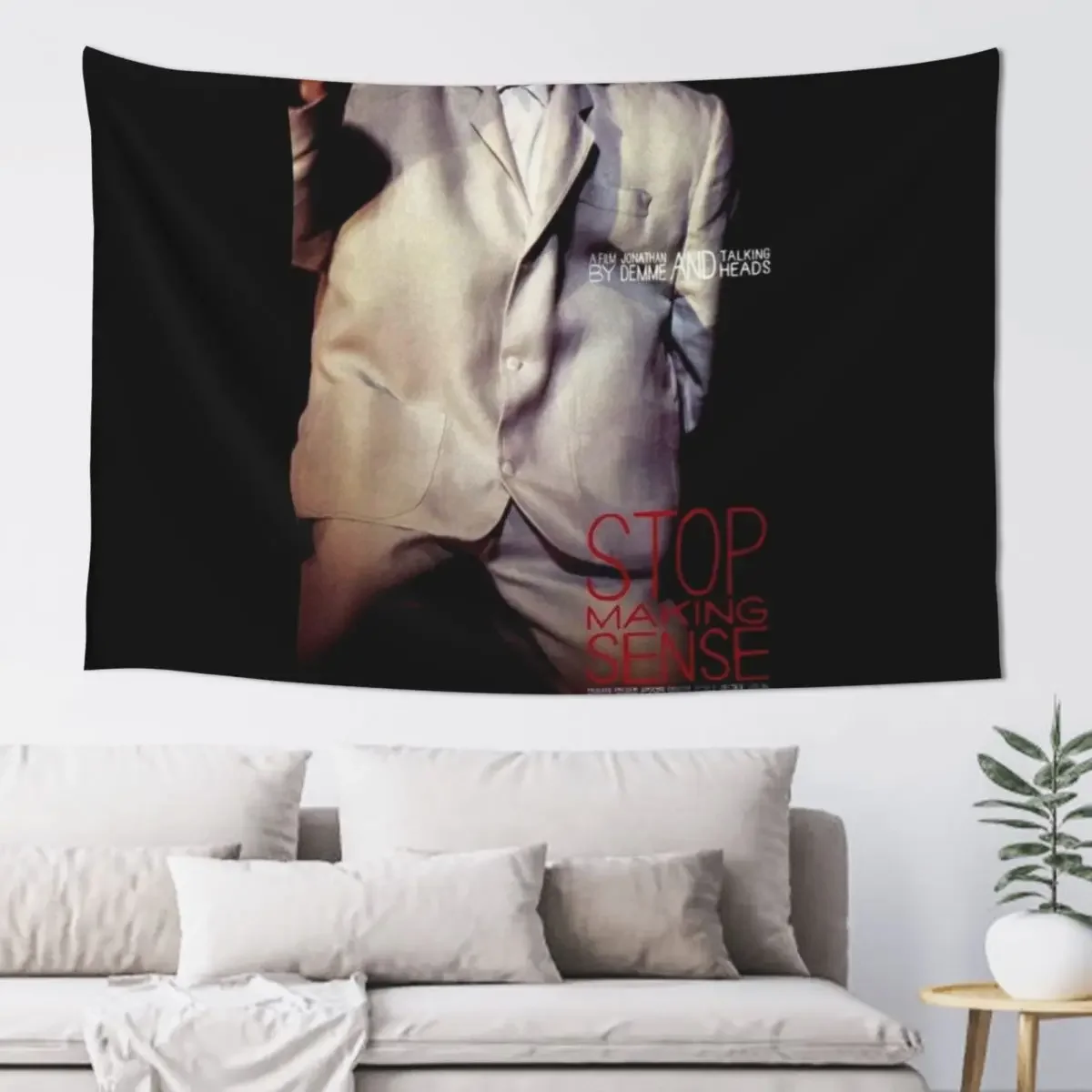 

Stop Making Sense Tapestry Mushroom House Decoration Tapestry