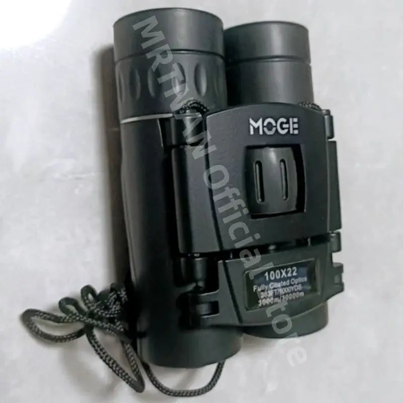 

100x22 HD мощный бинокль 2000 м дальнего действия складной мини-телескоп BAK4 FMC оптика для охоты, спорта, отдыха на природе, кемпинга, путешествий
