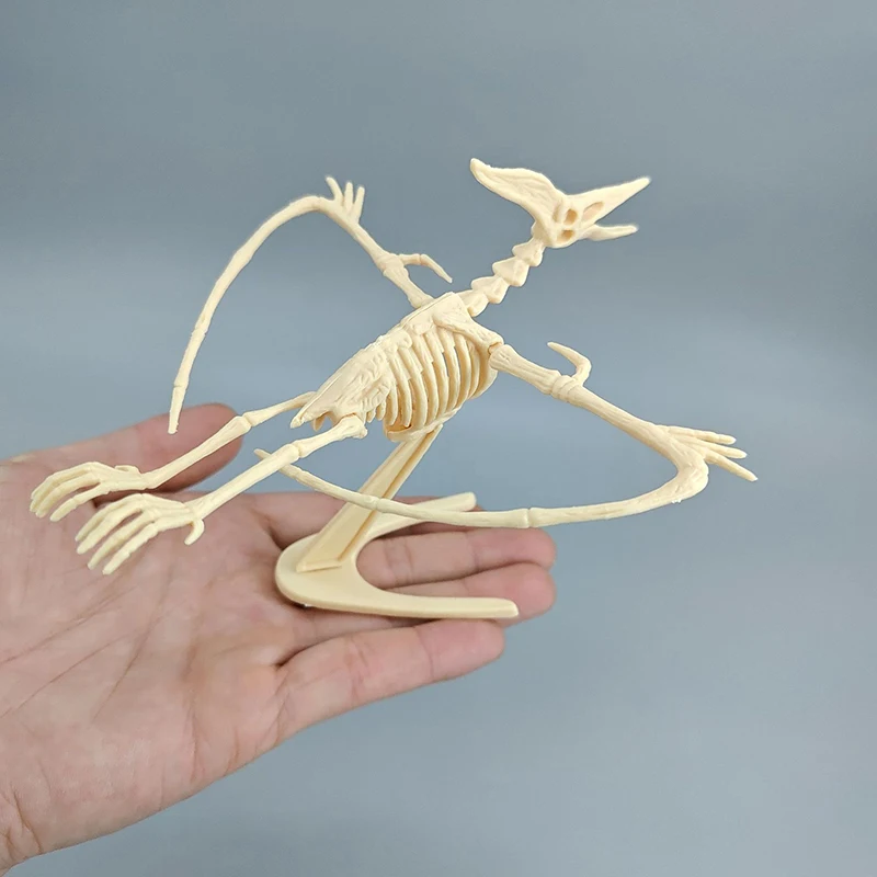 1 Zestaw Zabawka dla Dzieci DIY Składanka Jurski Dinozaur Skamieniały Szkielet Mosasaurozaur Tyranozaur Figurka Kolekcjonerska Kreatywny Model