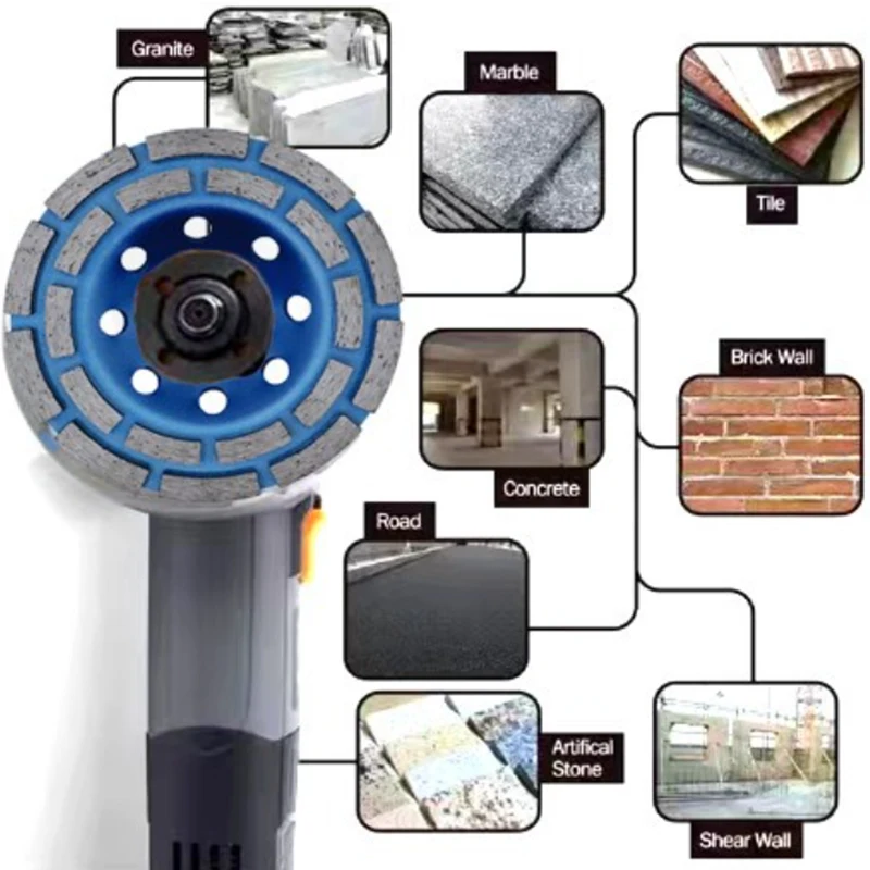 

Industrial Diamond Grinder Wheel, Concrete Tools, Abrasives Metalworking Cutting Disc 100/115/125/180MM