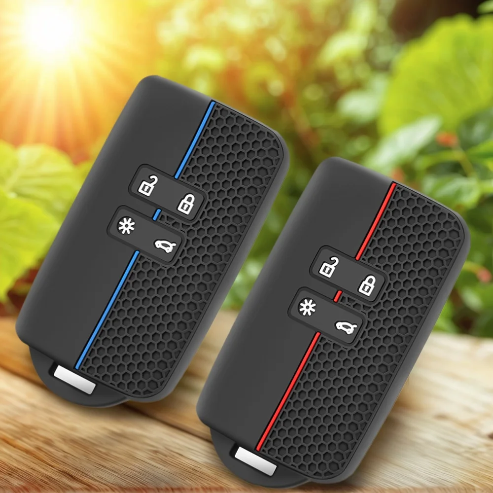 سيليكون غطاء مفتاح السيارة لرينو كابتور كوليوس كادجار أركانا ميجان داسيا داستر سانديرو ستيبواي الذكية التحكم عن بعد فوب