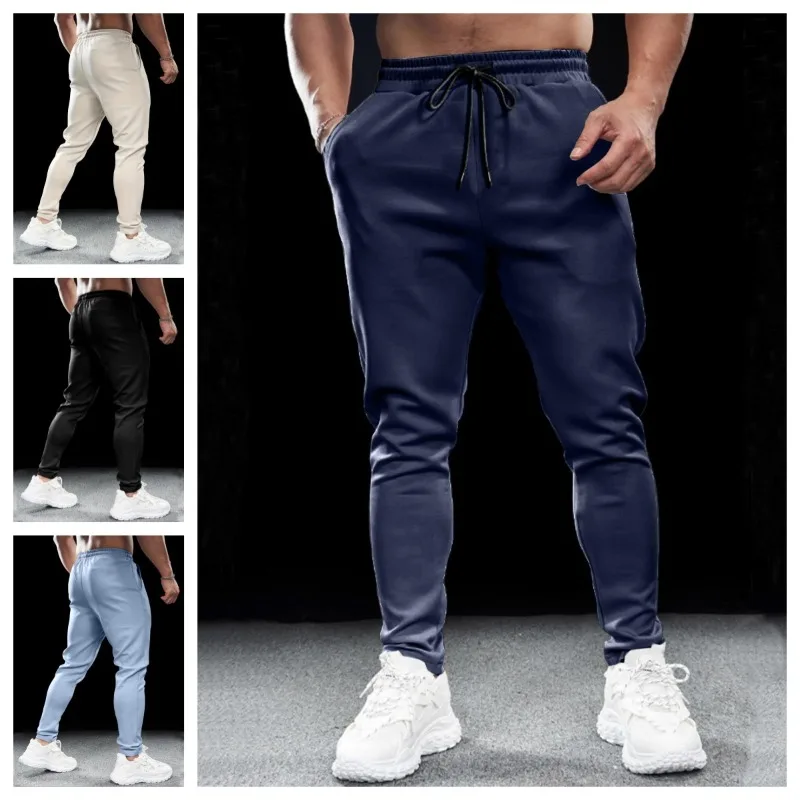 LEOSOXS Yoga Fitness Quick Dry Pants Hiking Trousers Outdoor Sports Casual Joggers for Men Women