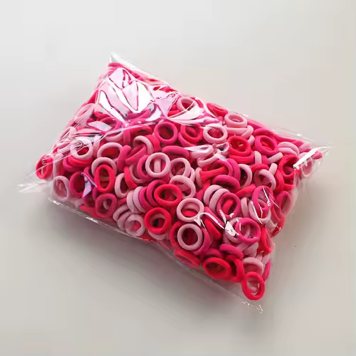100/300/500Pcs Hair Bands for Children Colorful Nylon Scrunchie Hair Ties Rubber Band Kids Elastic Leagues Girl Hair Accessories - Image 22