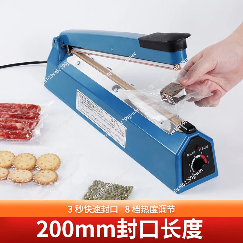 Food Sealer Packaging Machine Sealing Machine Hand Pressure Manual Impulse Heat Sealer Bag Machine