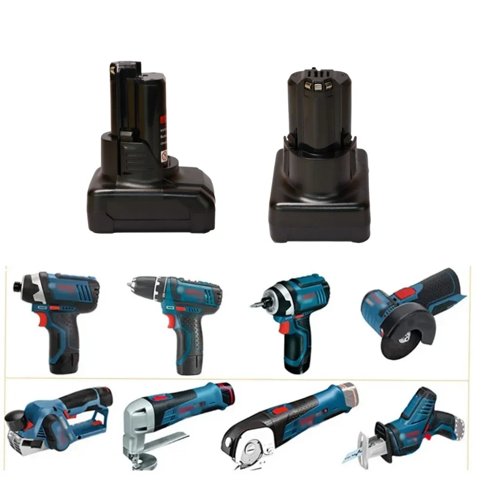 12V Bosch 4.0/5.0/6,0 Ah Li-Ion BAT420 Ersatz Batterie für Bosch BAT411 BAT412 BAT413 BAT414 10,8 V Batterie Cordless Power werk