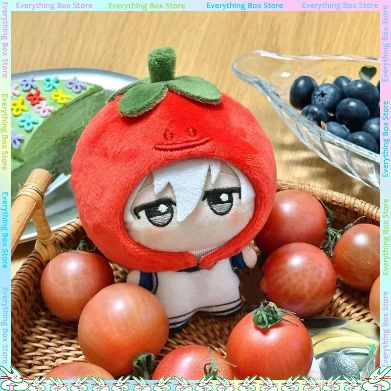 Neue Nette Gelten Für 10cm Puppe Headset Tomaten Obst Serie Kleine Bär Kleid Kreative Puppe Baumwolle Puppe Headset