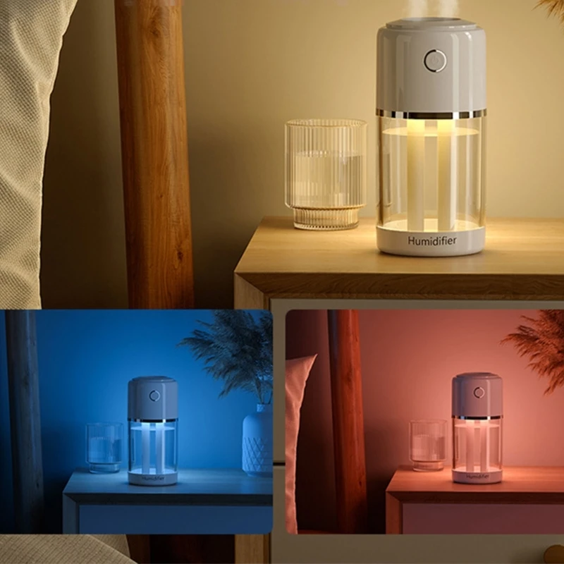 이중 스프레이 공기 가습기 520ml 대형 포거 데스크탑 자동차 공기 가습