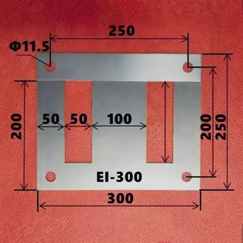 Transformer Silicon Steel Sheet EI Type 0.35mm Z11/0.50mm DW600 EI-19mm - EI-240mm