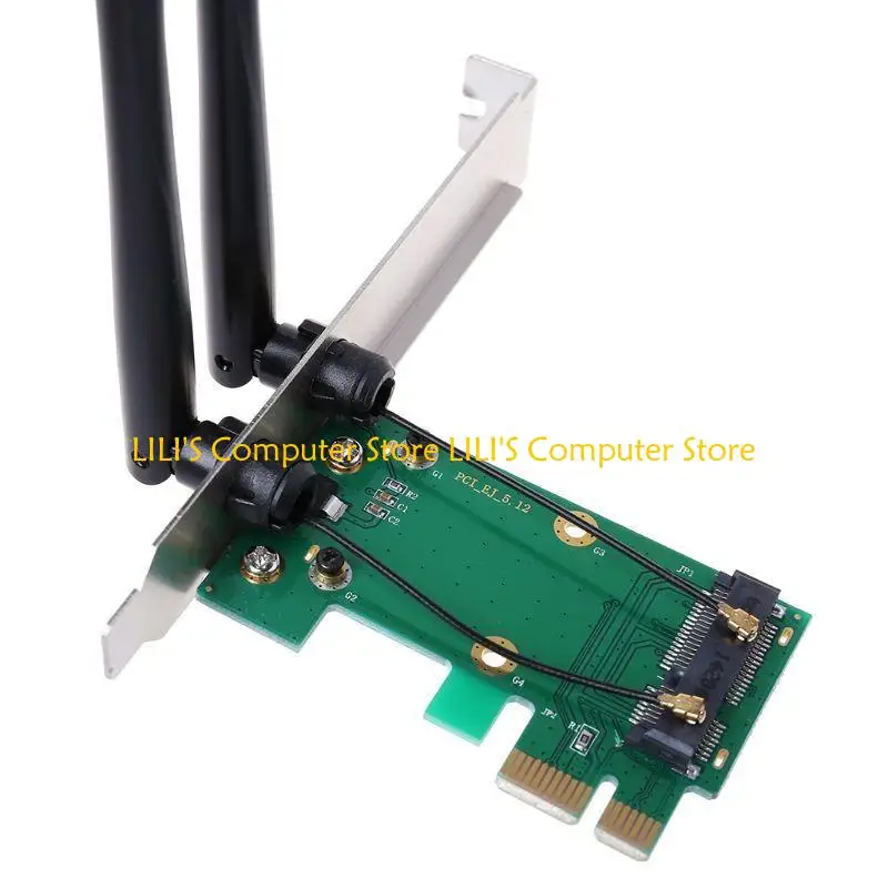 

A52B Mini PCIe to PCI-E Wireless Wi-Fi-карта для настольного компьютера WiFi Adapter