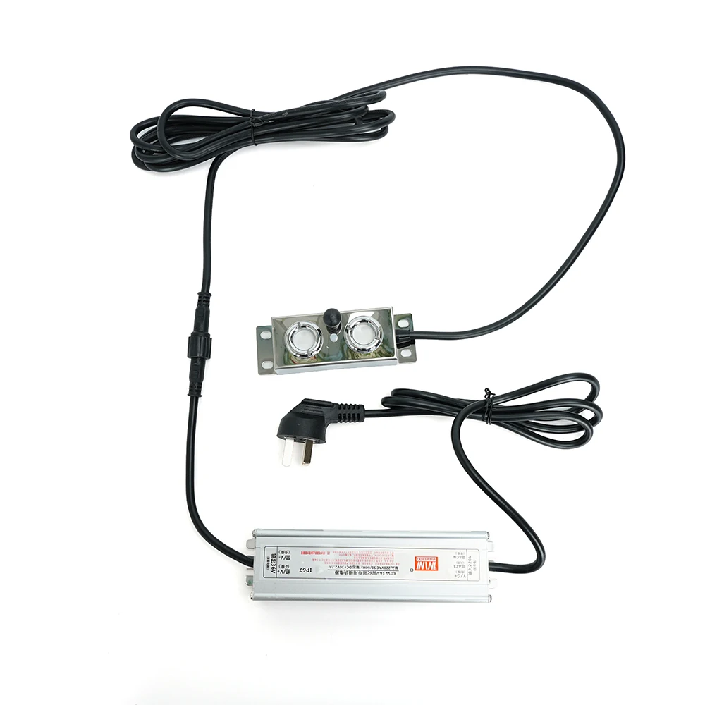 2/4/6/8/10/12 Head Ultrasonic Mist Maker SS Air Fogger Air Humidifier For Garden Rockery Pond Pool Water Fountain Fog Generator