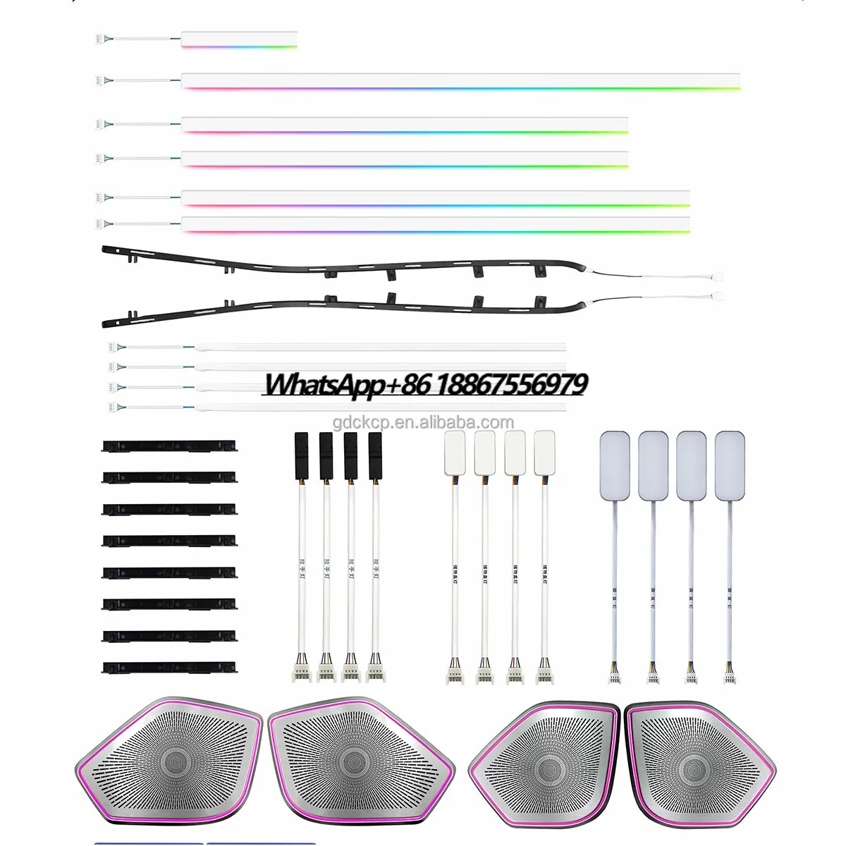 

New Hot Selling Luxury 28 Lights Dynamic Symphony Ambient Light for 2018-2024 Q5 B9 Car Interior Atmosphere Lamp