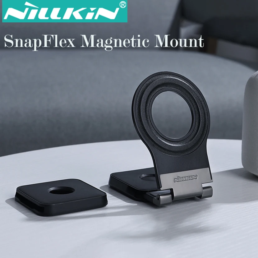 Nillkin SnapFlex แม่เหล็กสติกเกอร์แม่เหล็กผู้ถือ,รถ Mount สำหรับ iPhone 14 13 12 Pro Max สำหรับ Samsung S22 S21 S20 Ultra