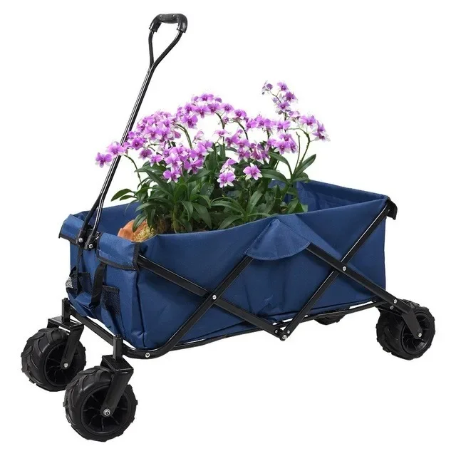 GT1807 Outdoor Collapsible Foldable Folding Carry Beach Trolley Camping Wagon Camping Truck Folding Wagon