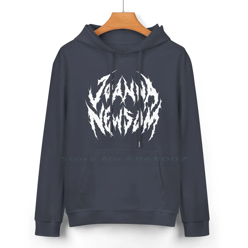 Joanna Newsom Heavy Metal Logo Pure Cotton Hoodie Sweater 24 Colors Joanna Newsom Heavy Metal Logo Death Metal Divers Have One