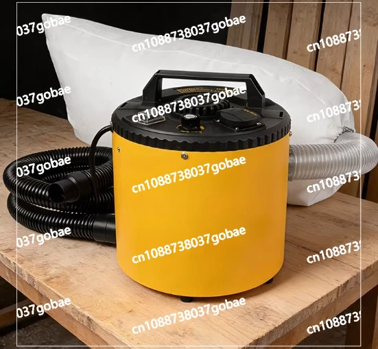 Wet and dry stepless speed regulation small cloth bag multi-functional linkage woodworking dust sawdust vacuum cleaner