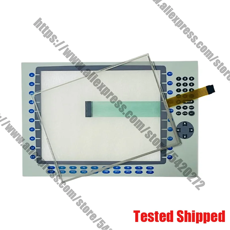 

Membrane Button Switch for 2711P-K15C15D2 2711P-RDK15C 2711P-RDB15C Touch Screen Panel with Keyboard