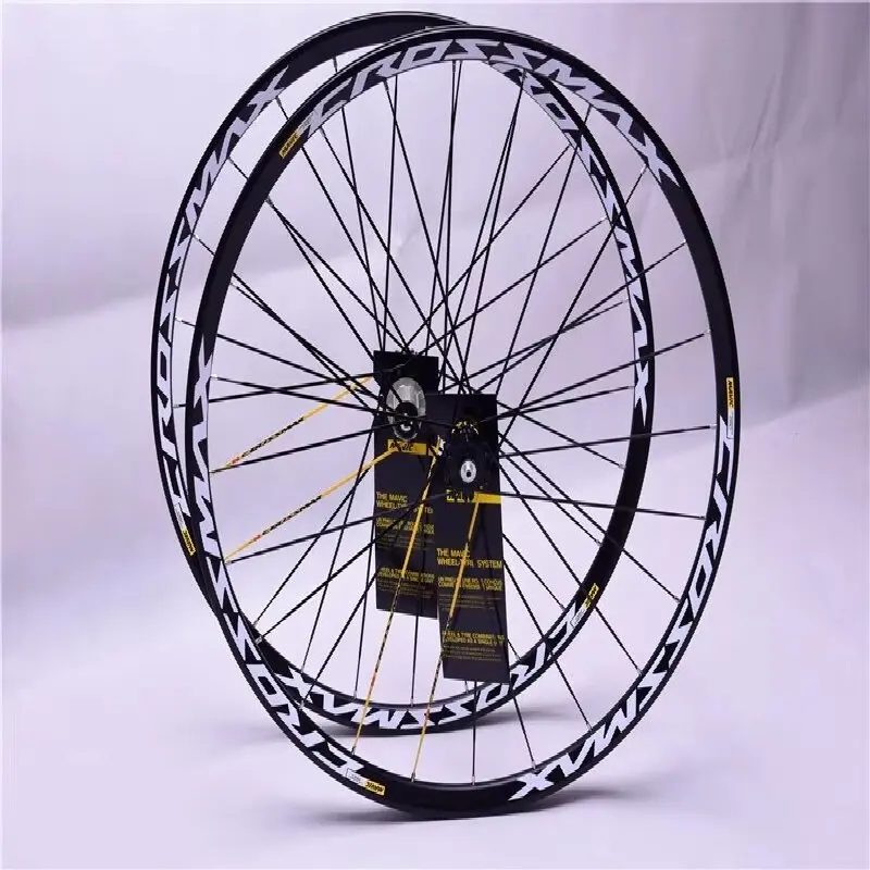 Aluminum super tubeless mountain wheelset, straight pull disc brakes, smooth bearings, 26,27.5,29er, 700C rim bike mountain whee