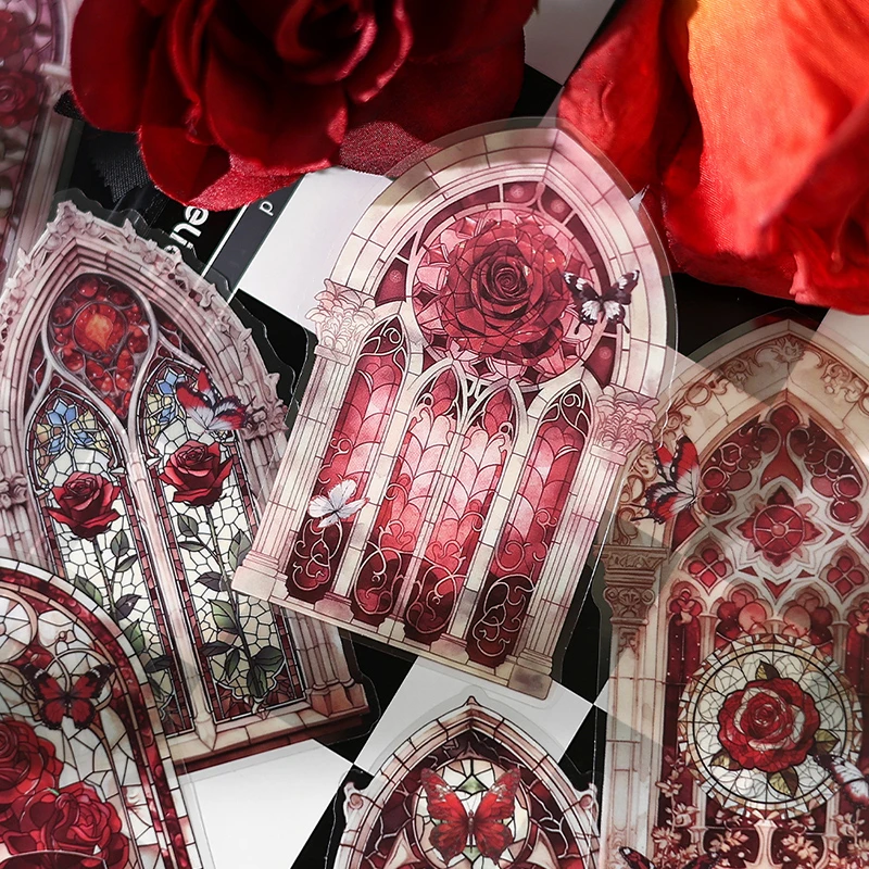 10 قطع من ملصقات تزيين الحيوانات الأليفة من سلسلة Manor Secret، مادة مثالية لمستلزمات سجل القصاصات بنفسك #4