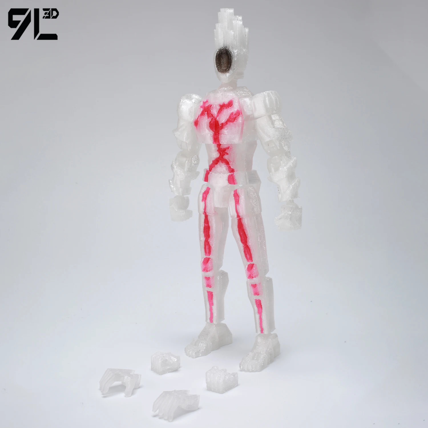 9L3D Dummy13 Horror Game Figure Realistic Anime Model Toys Articulated Joints Classic Collectible Desktop Ornament Surprise Gift image 3