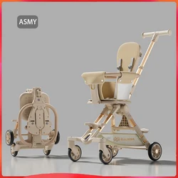 KAIJIESHI baby lightweight foldable children's stroller/ two-way baby stroller, one click folding for strolling