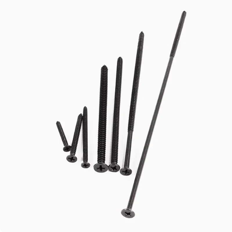 

M1 M1.2 M1.4 M1.5 M1.6 M1.7 M1.8 M2 M2.3 M2.6 M3 M3.5 M4 Black Cross Flat Head Sheet Metal Screws Drill Wood Self-tapping Screws