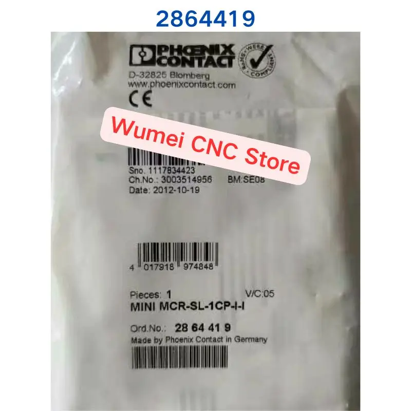 

Brand new for PHOENIX isolator MINI MCR-SL-1CP-I-I 2864419 1 piece