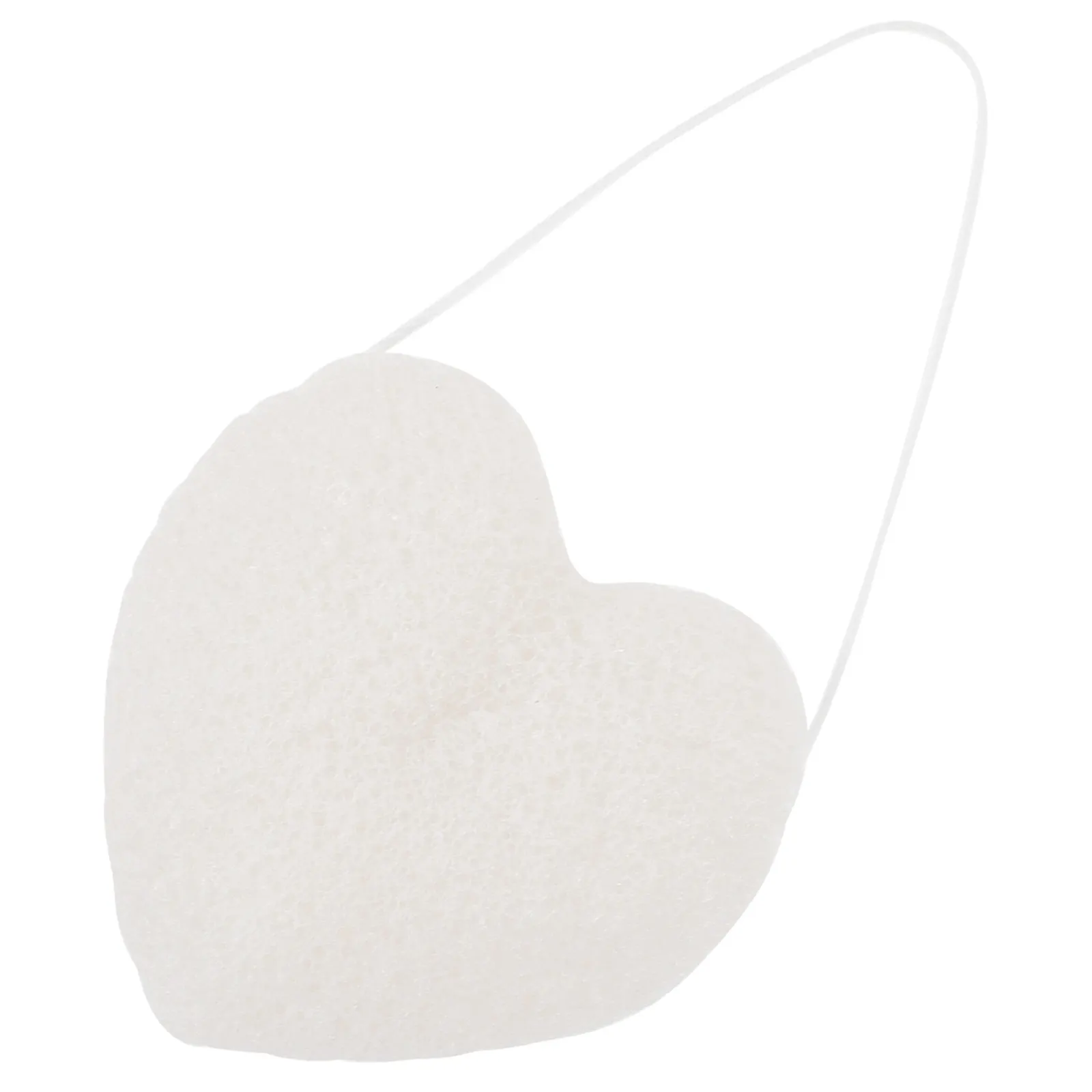 

Heart Shaped Baby Bathing Sponge for Kids Soft Skin Friendly Exfoliating Shower Sponge for Daily Body Washing Bath Cleansing